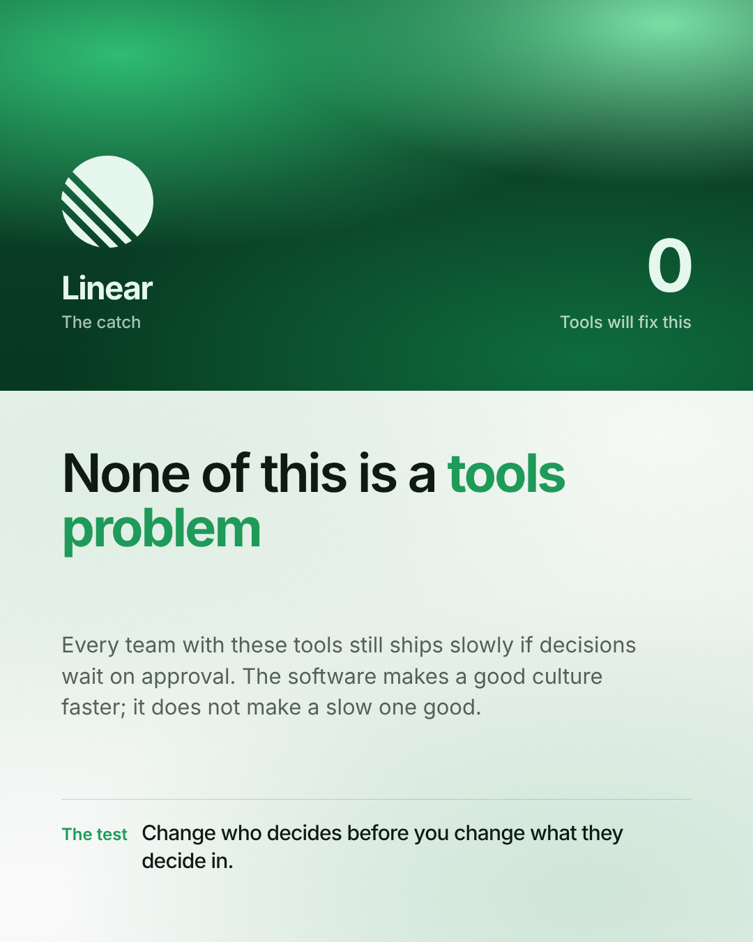 Tool shortlist