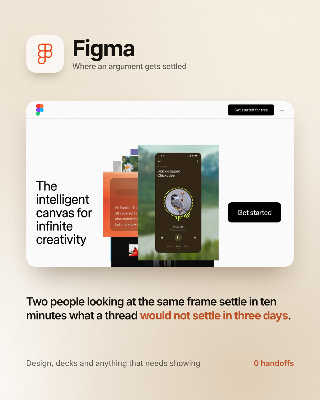 Screenshot and statement
