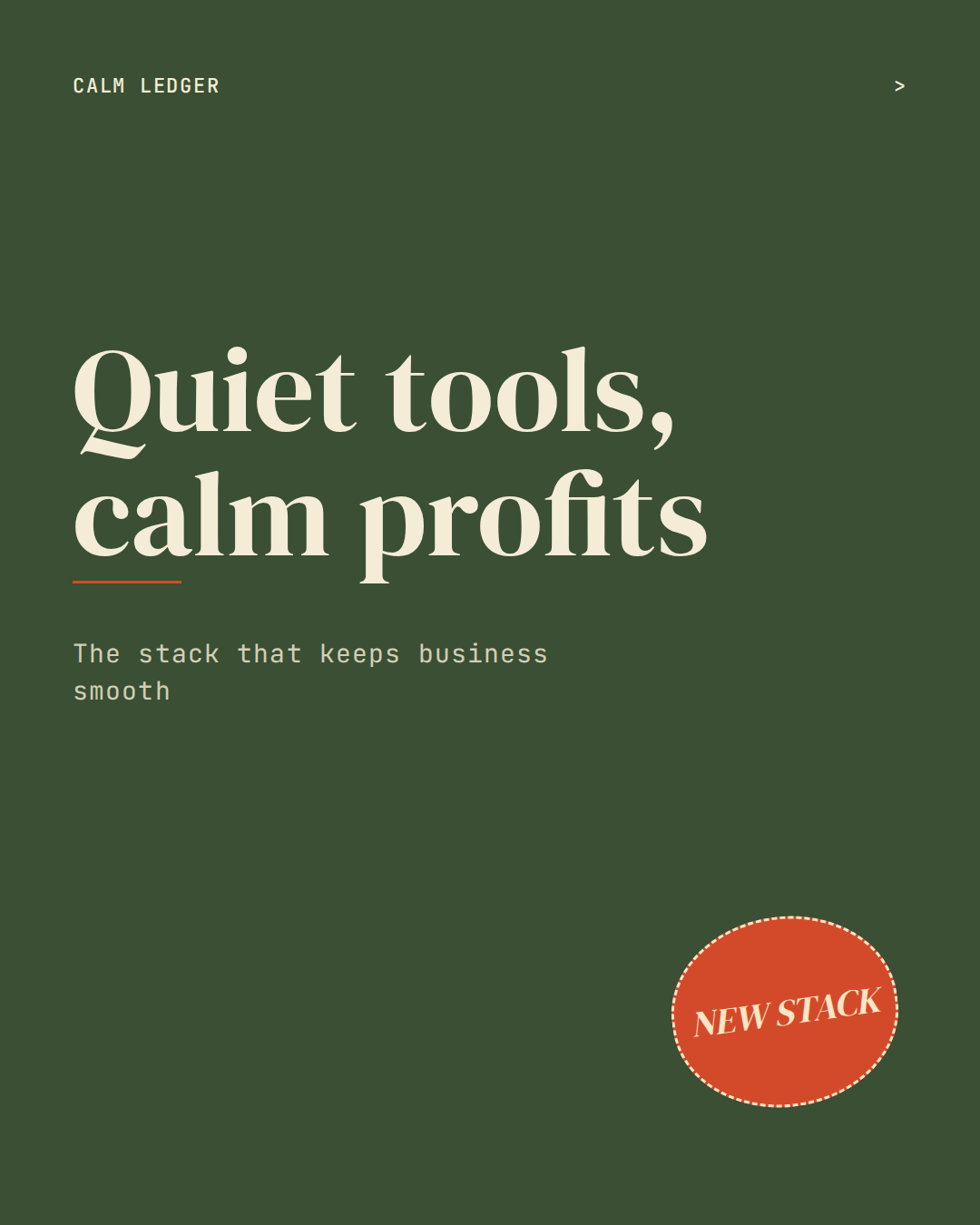 dark-green-serif