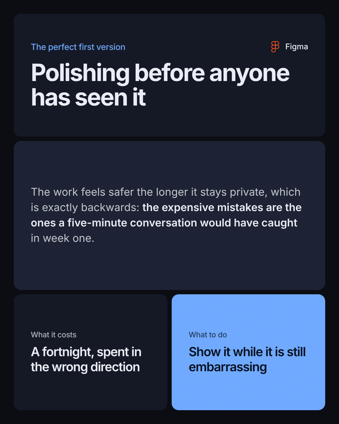 Two-sided comparison