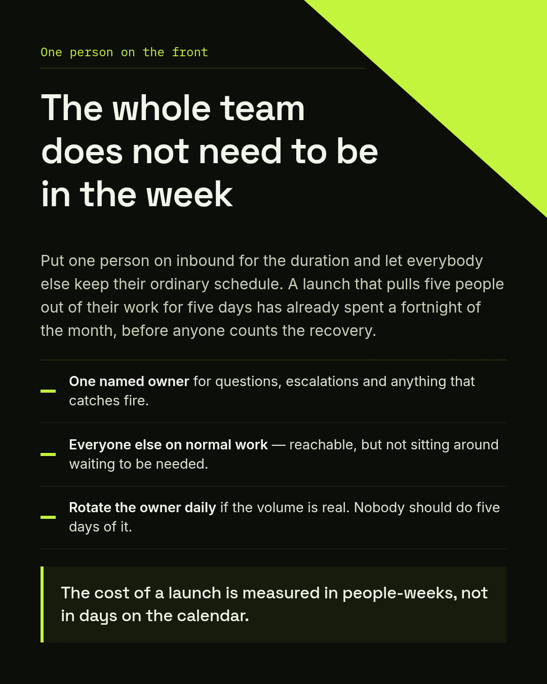 Calendar week