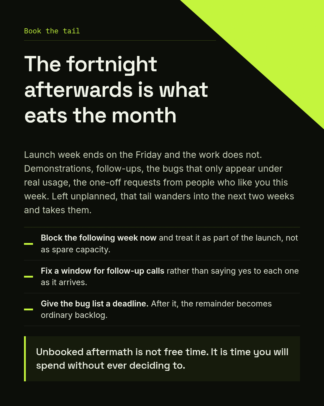 Calendar week